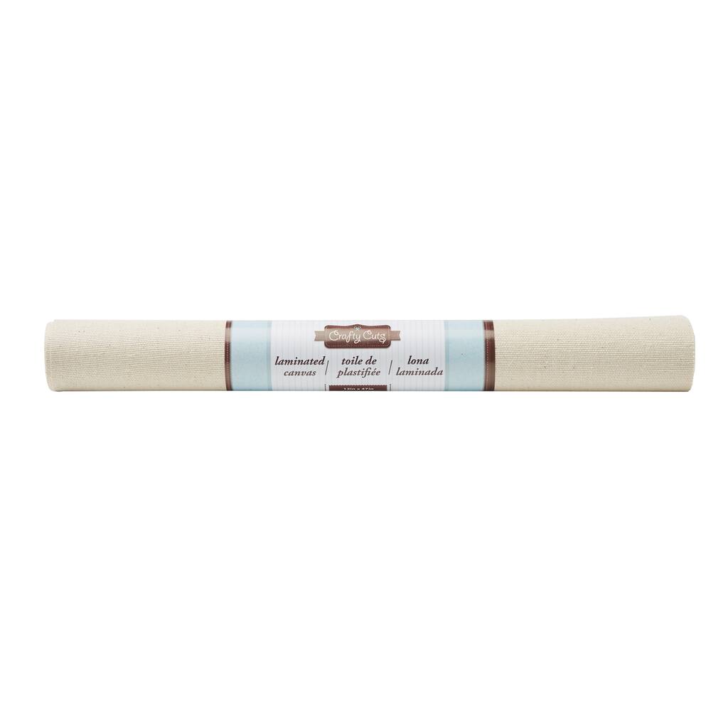 Shop For The Crafty Cuts Laminated Canvas Natural At Michaels